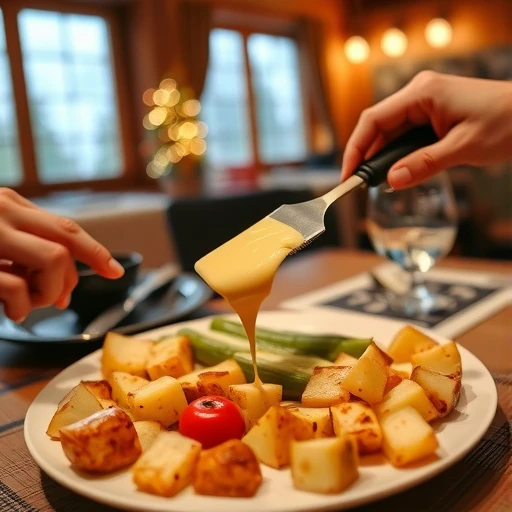 Raclette mit Härdöpfel und Gürkli